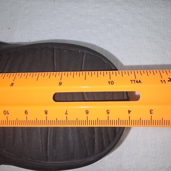 WOMENS VIONCI CASSIE ROCK THONG SANDAL BLACK WITH CORK LOOK SOLE SIZE 8  GUC - Picture 4 of 6